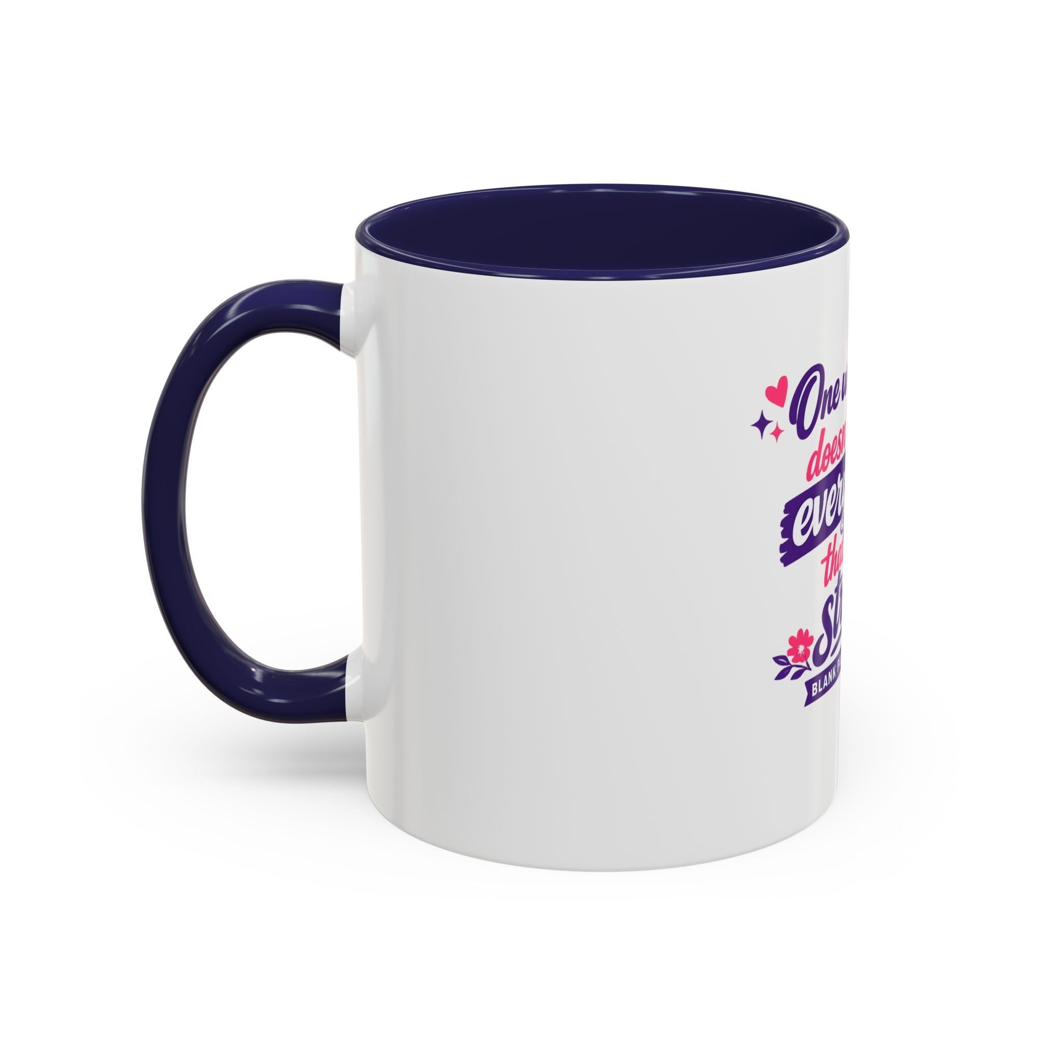 'One Weak Place' Accent Coffee Mug