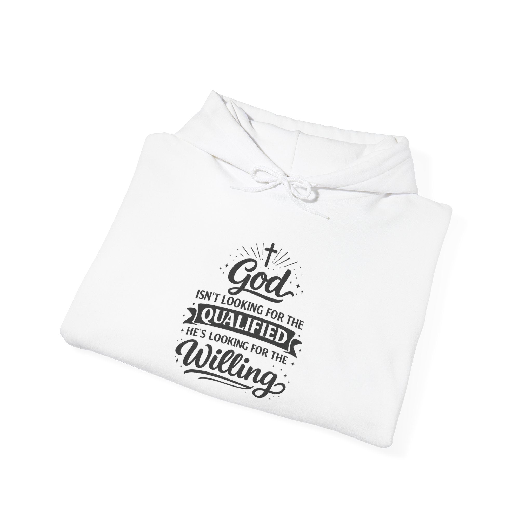 'God Isn't Looking For' Heavy Blend Hooded Sweatshirt