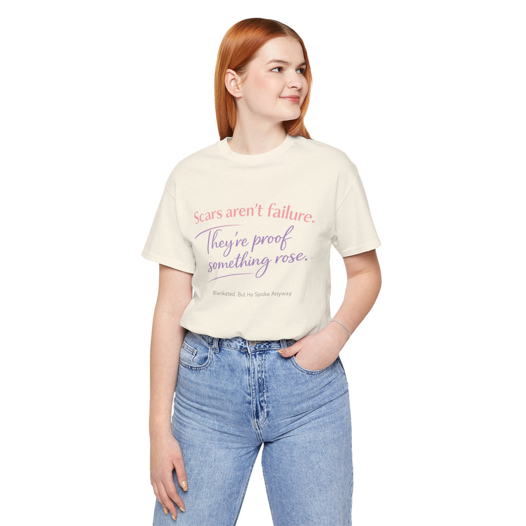 'Scars Aren't Failure' Jersey Short Sleeve Tee