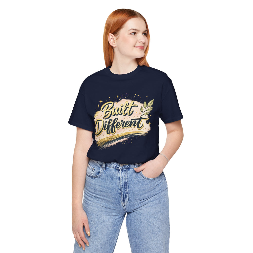 'Built Different' Jersey Short Sleeve Tee