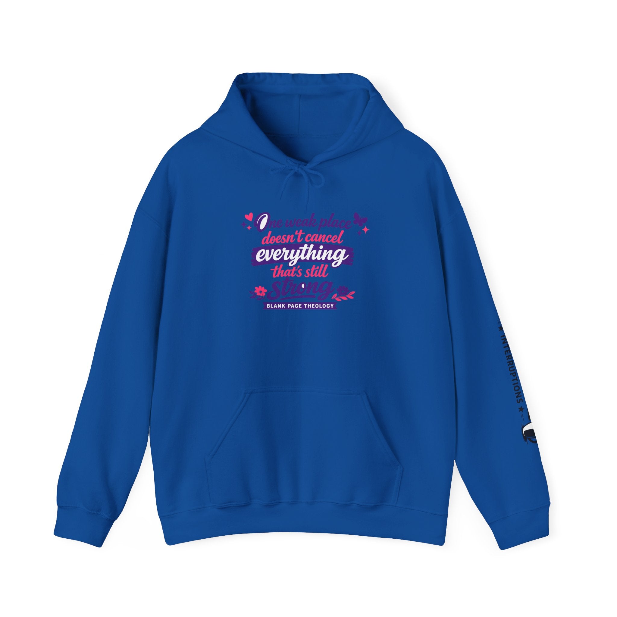 Signature 'One Weak Place' Heavy Blend Hooded Sweatshirt