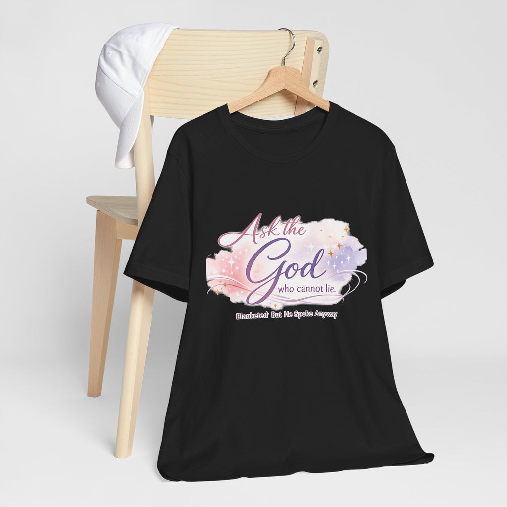'Ask the God' Jersey Short Sleeve Tee