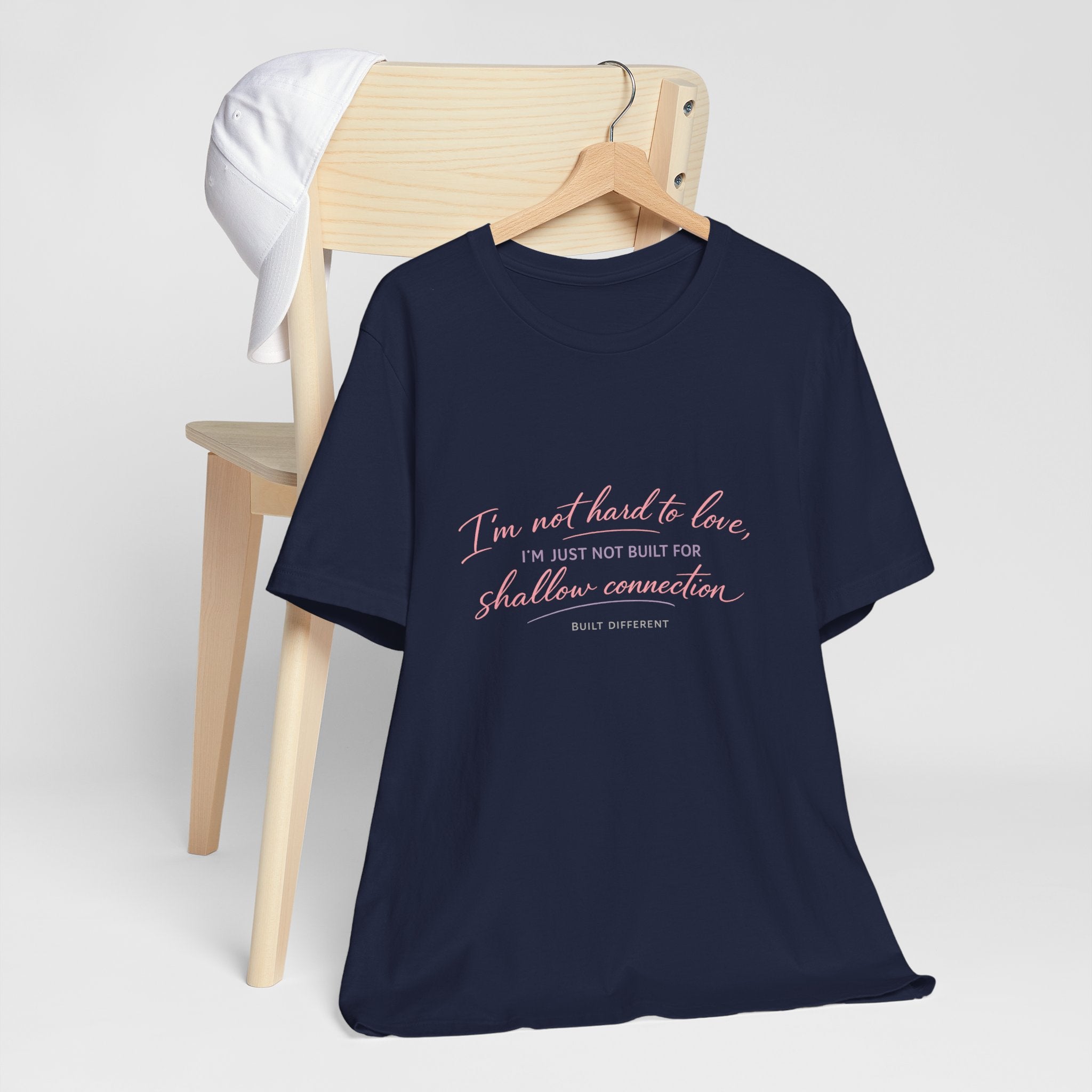 'I'm Not Hard to Love' Jersey Short Sleeve Tee