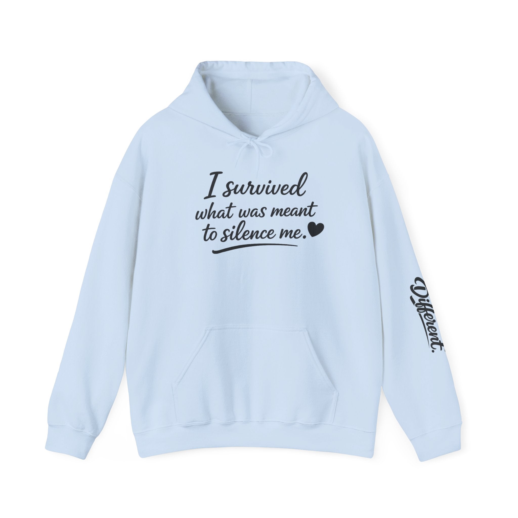 'I Survived' Heavy Blend Hooded Sweatshirt