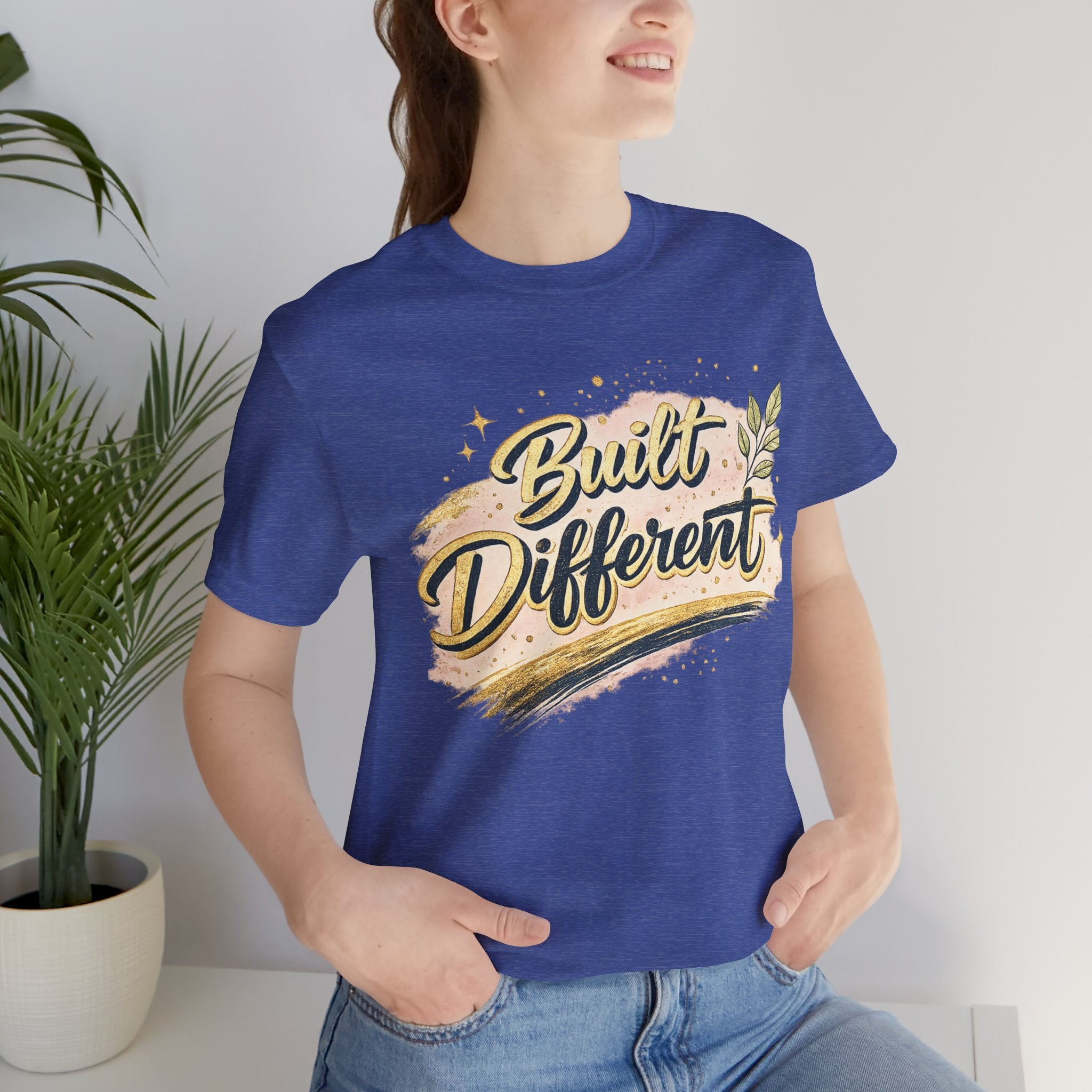 'Built Different' Jersey Short Sleeve Tee