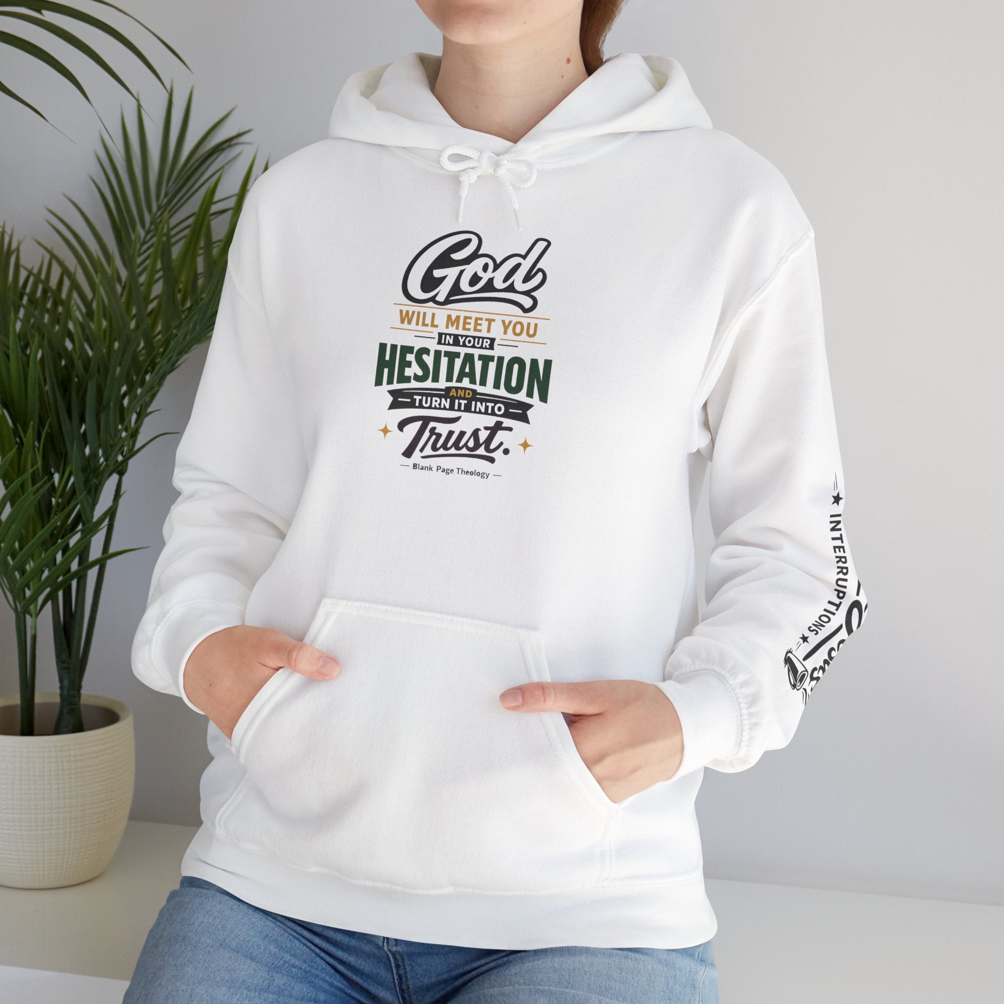 Signature 'God Will Meet You' Heavy Blend Hooded Sweatshirt