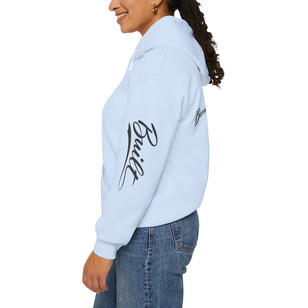 Signature 'Because God Set Me Apart' Blend Hooded Sweatshirt