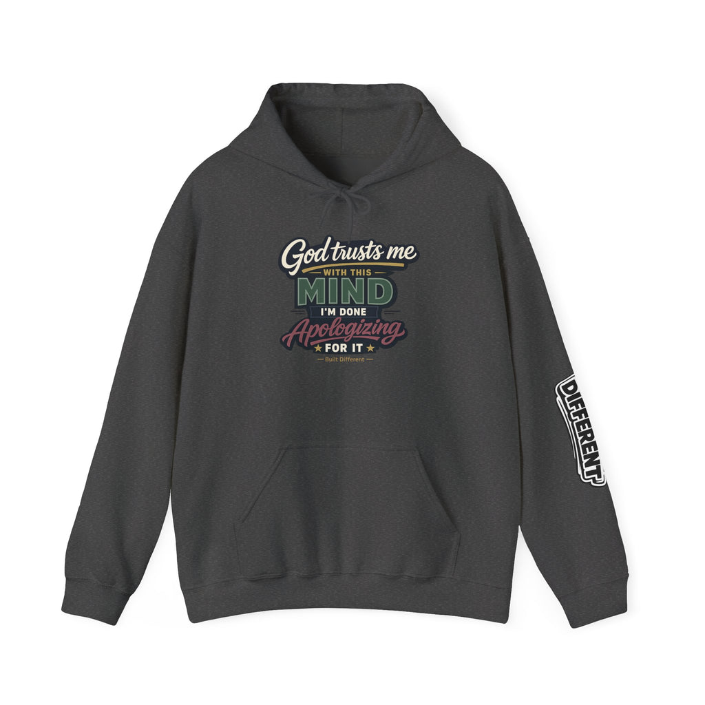 'God Trusts Me' Heavy Blend Hooded Sweatshirt