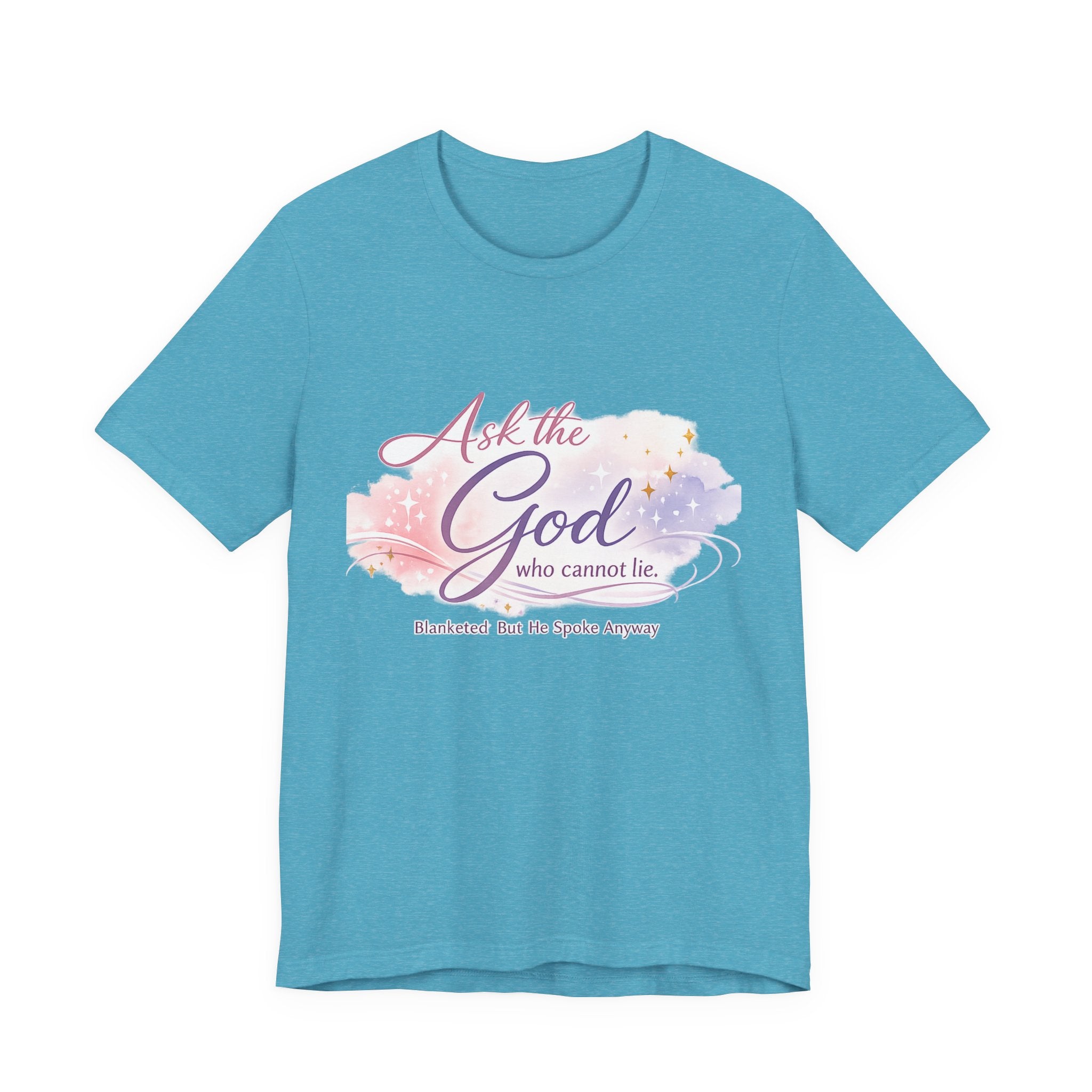 'Ask the God' Jersey Short Sleeve Tee