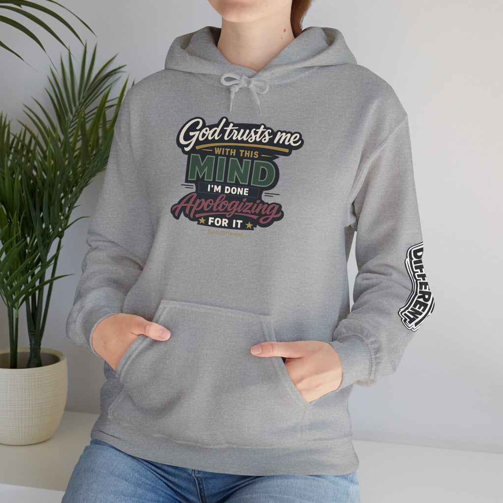 'God Trusts Me' Heavy Blend Hooded Sweatshirt