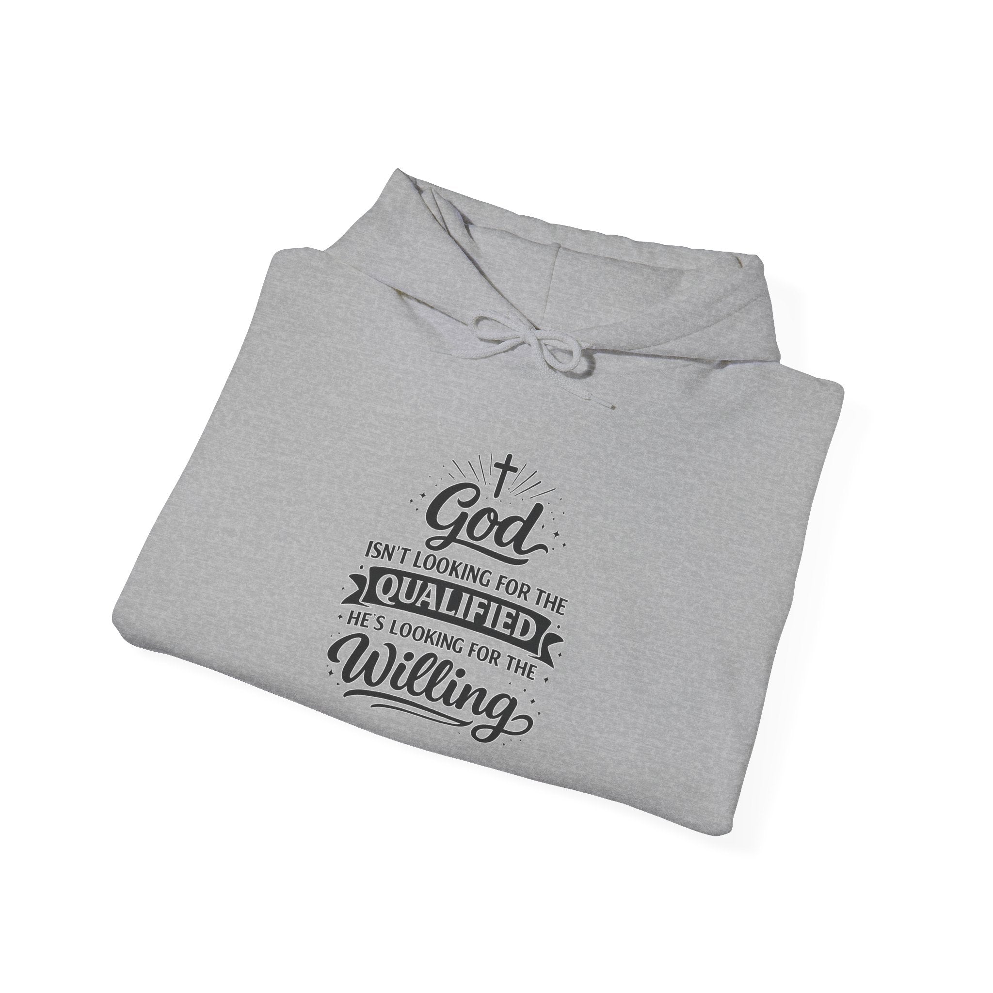'God Isn't Looking For' Heavy Blend Hooded Sweatshirt