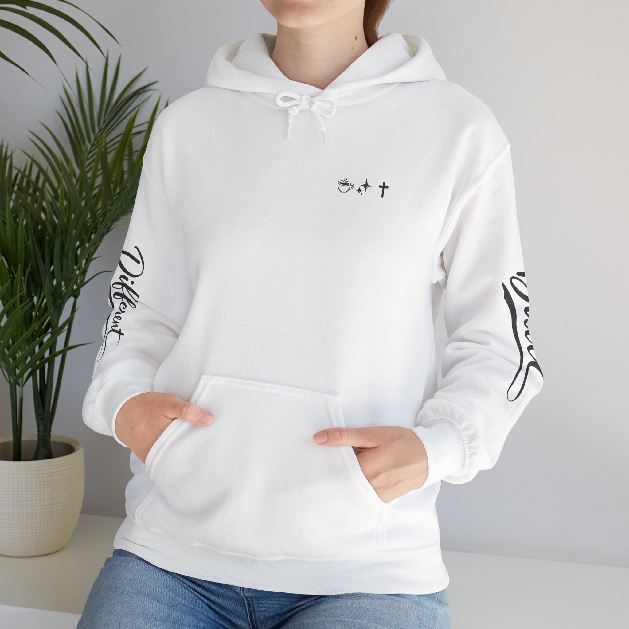 Signature 'Because God Set Me Apart' Blend Hooded Sweatshirt