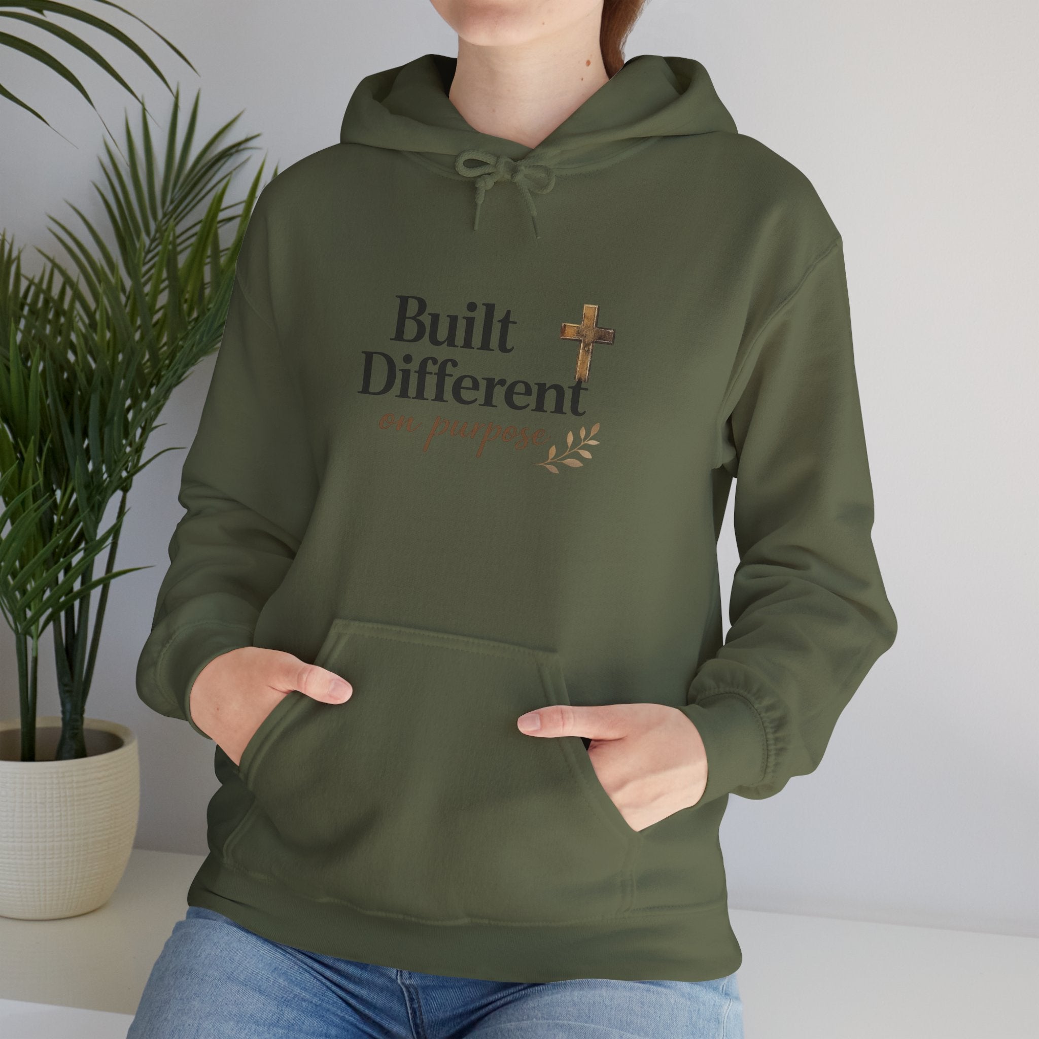 Built Different Hooded Sweatshirt