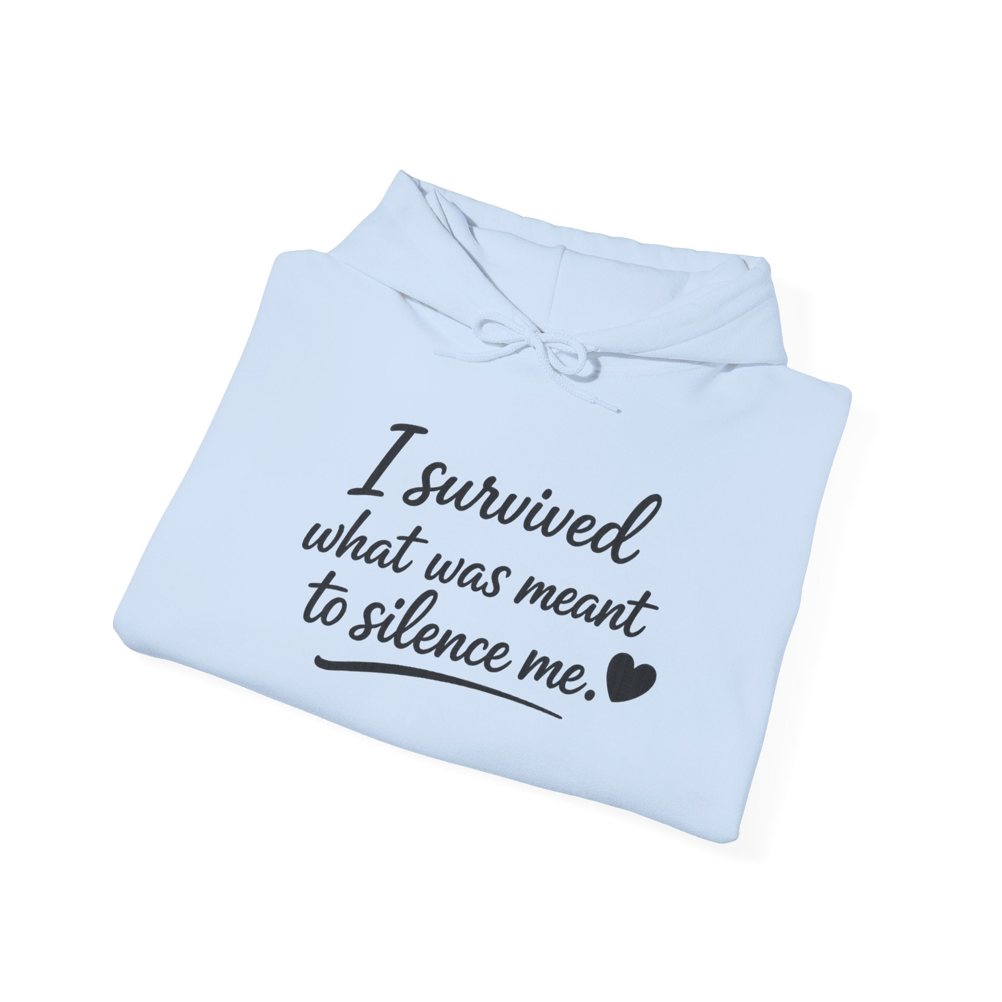 'I Survived' Heavy Blend Hooded Sweatshirt