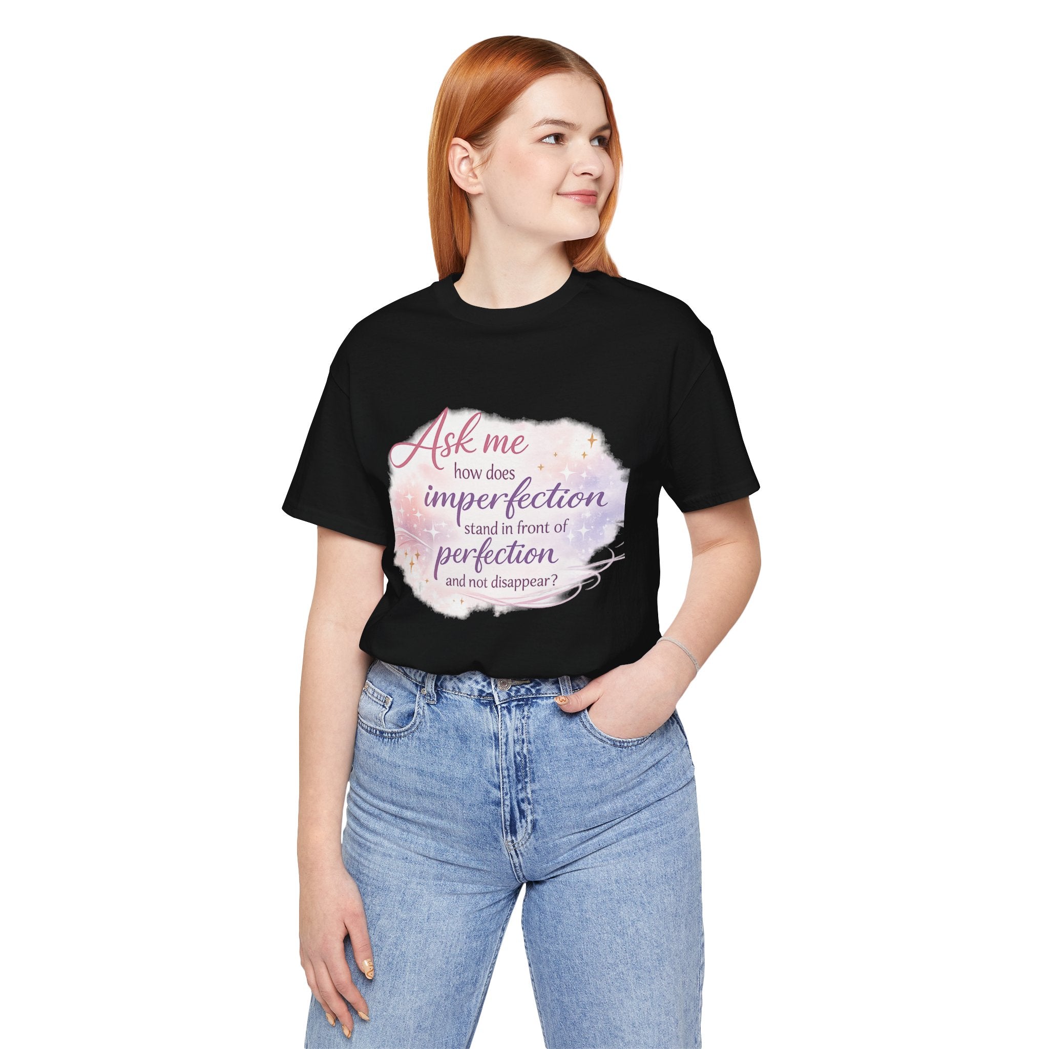 'Ask Me How' Jersey Short Sleeve Tee