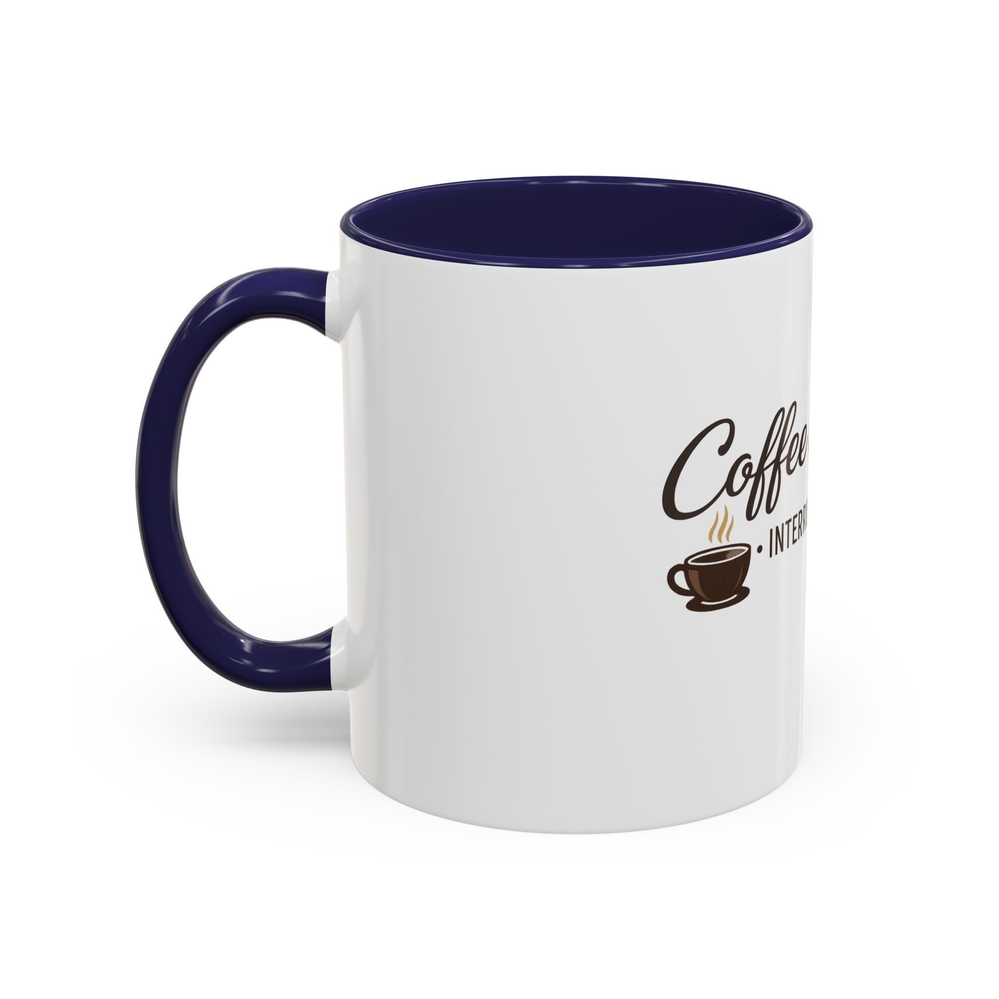 Signature 'Coffee & Jesus Interruptions' Accent Coffee Mug