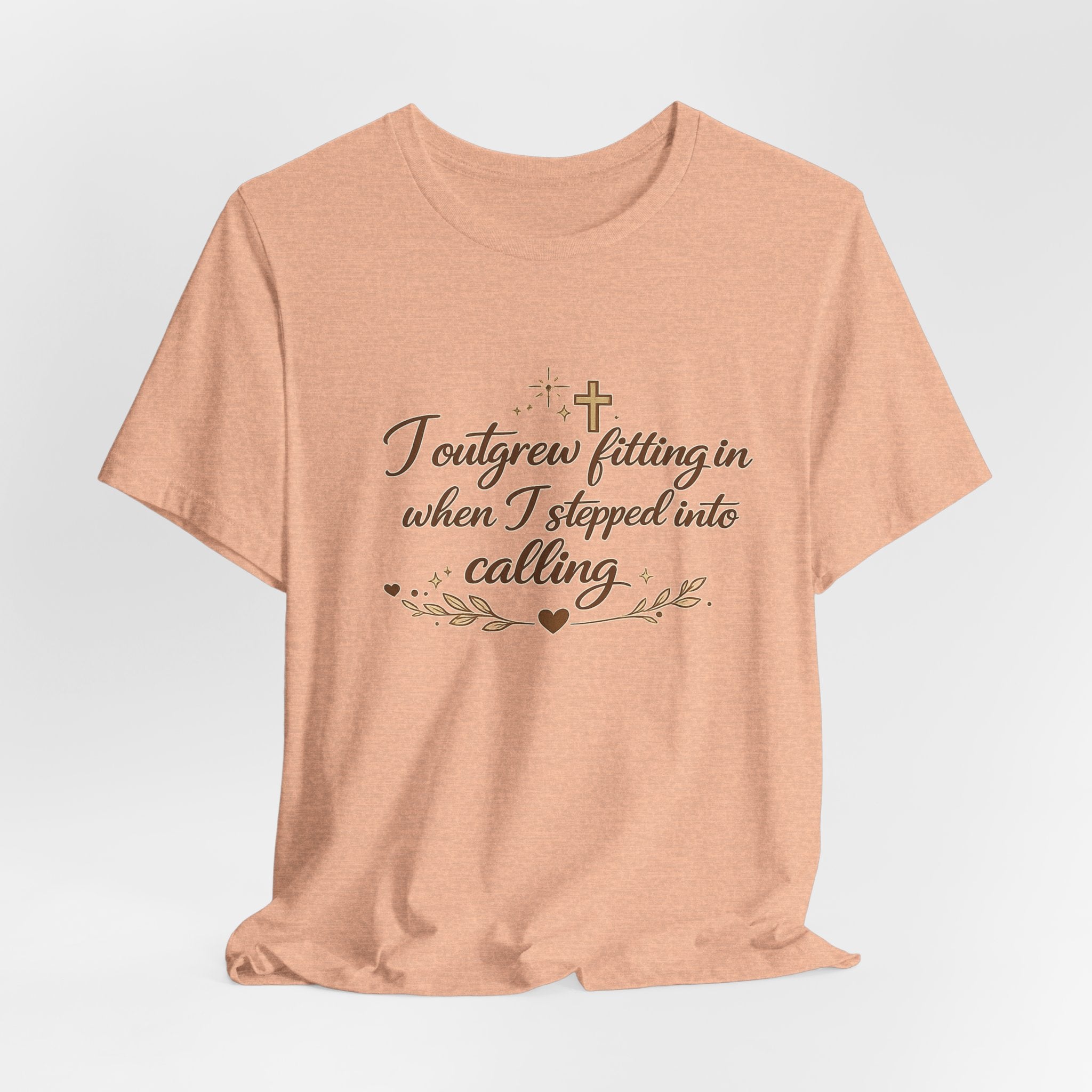 'I Outgrew Fitting In' Jersey Short Sleeve Tee