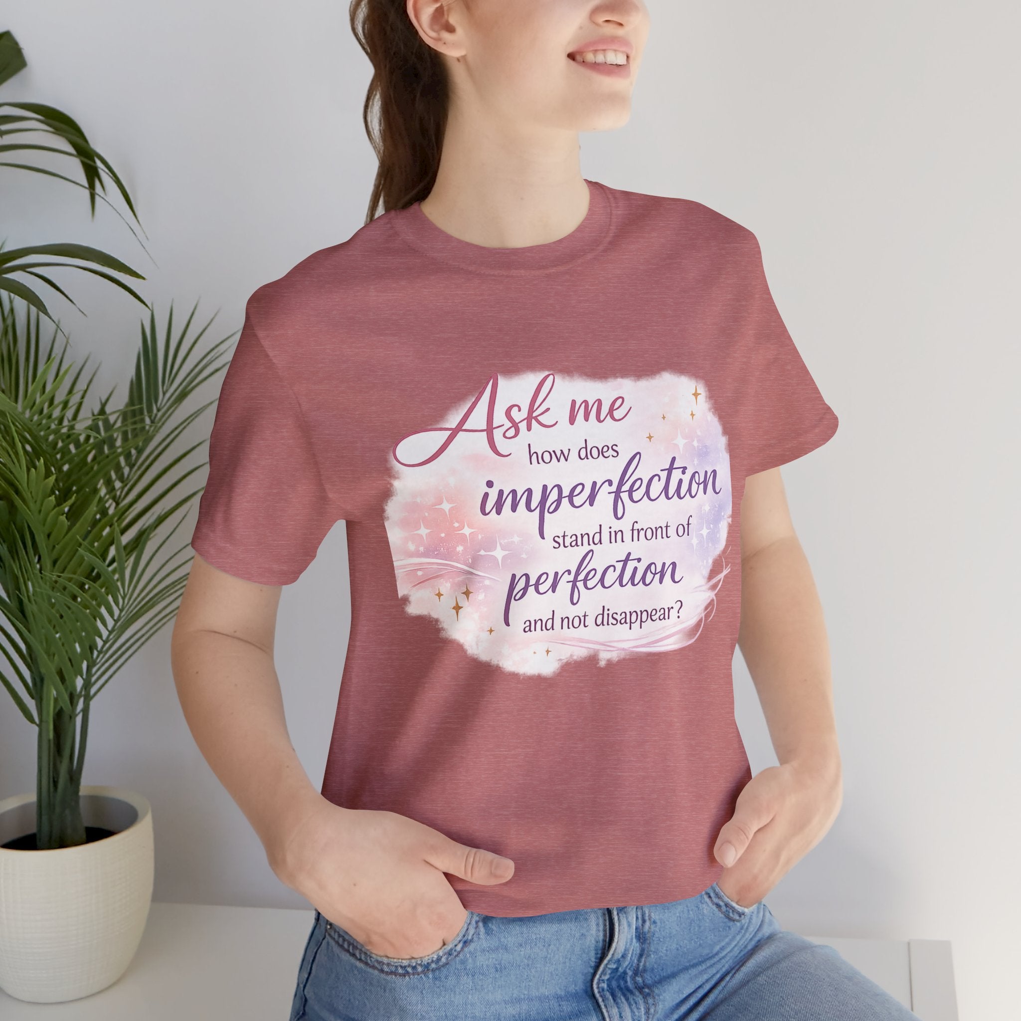 'Ask Me How' Jersey Short Sleeve Tee