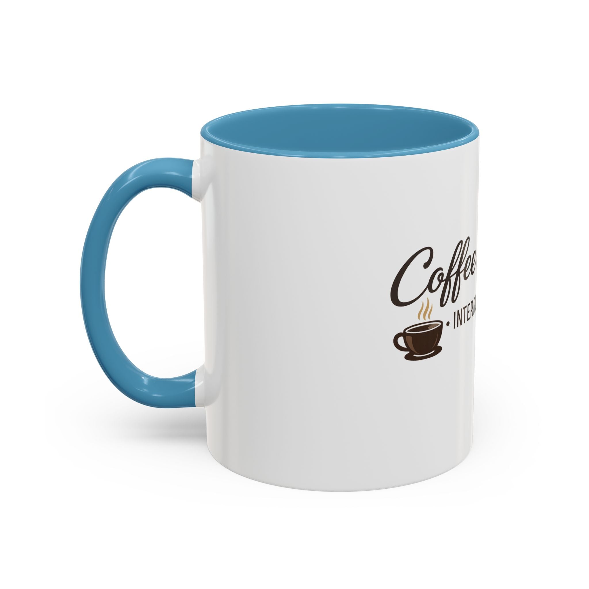 Signature 'Coffee & Jesus Interruptions' Accent Coffee Mug