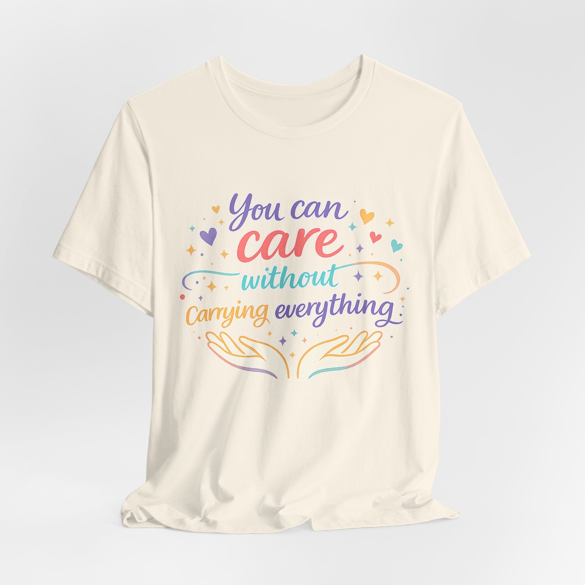 'You Can Care' Jersey Short Sleeve Tee