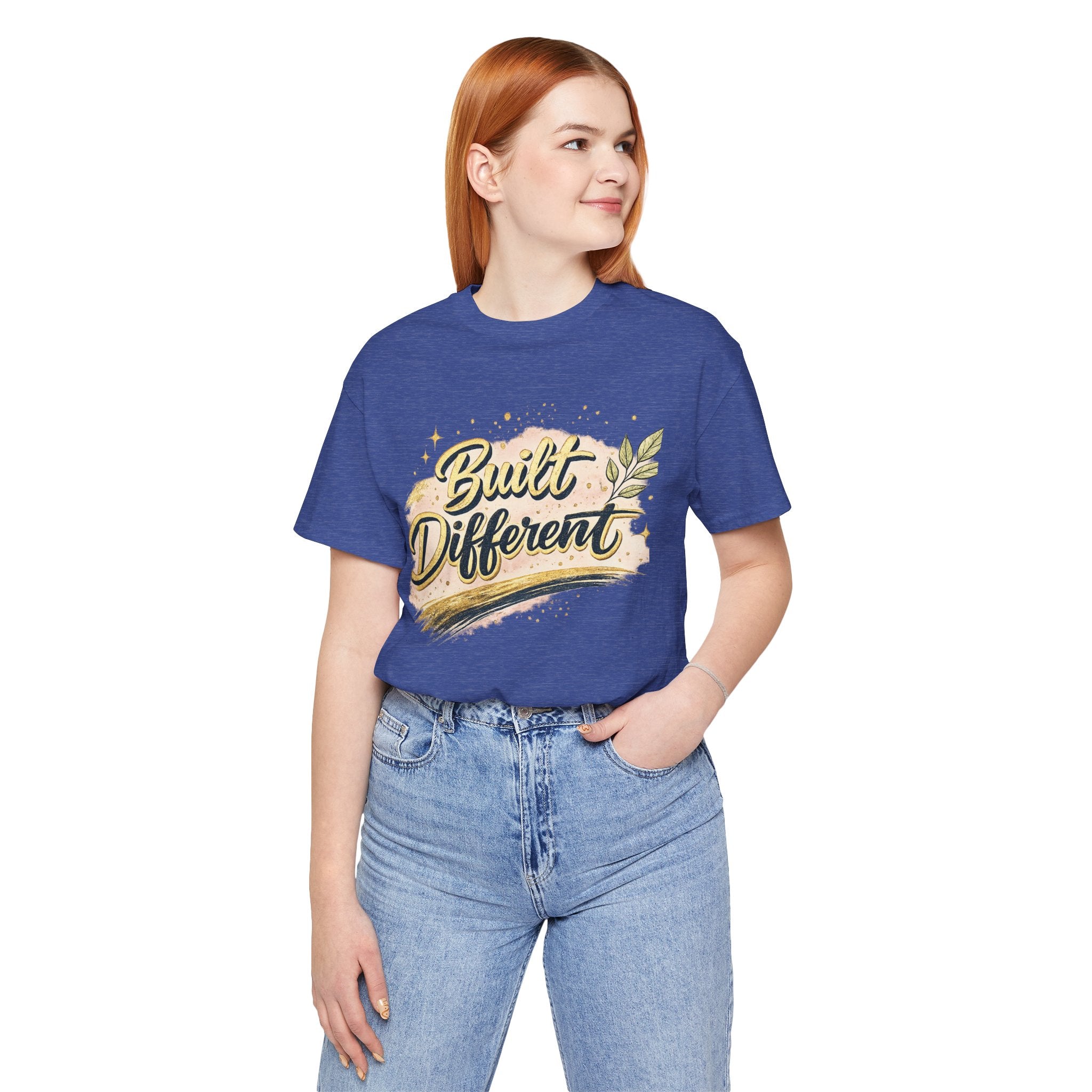 'Built Different' Jersey Short Sleeve Tee