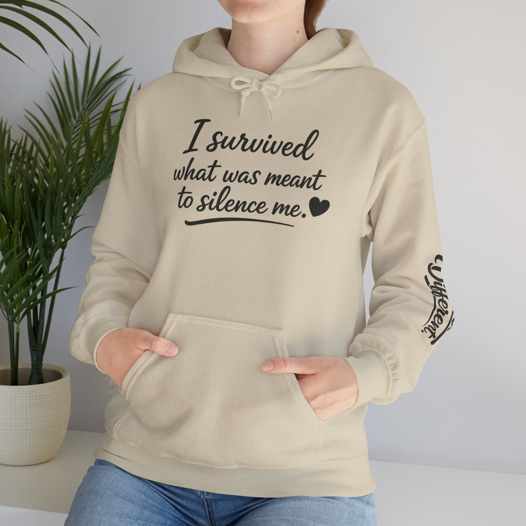 'I Survived' Heavy Blend Hooded Sweatshirt
