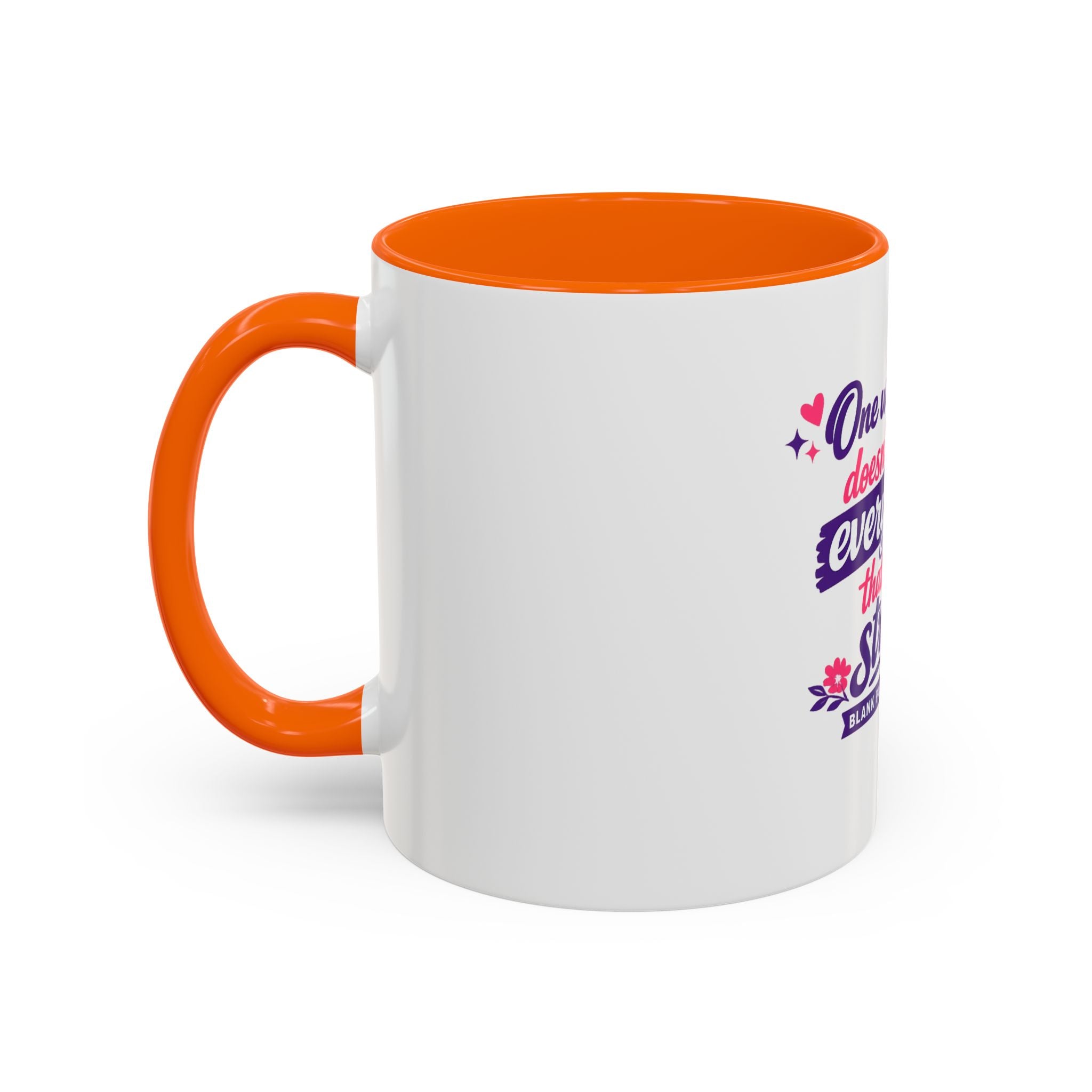 'One Weak Place' Accent Coffee Mug