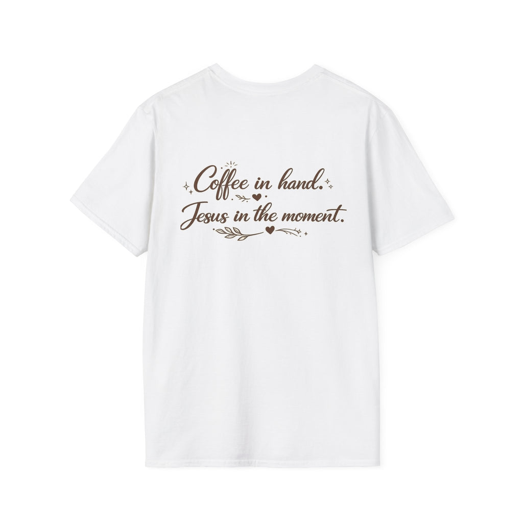 Signature 'Coffee and Jesus Interruptions' Softstyle T-Shirt