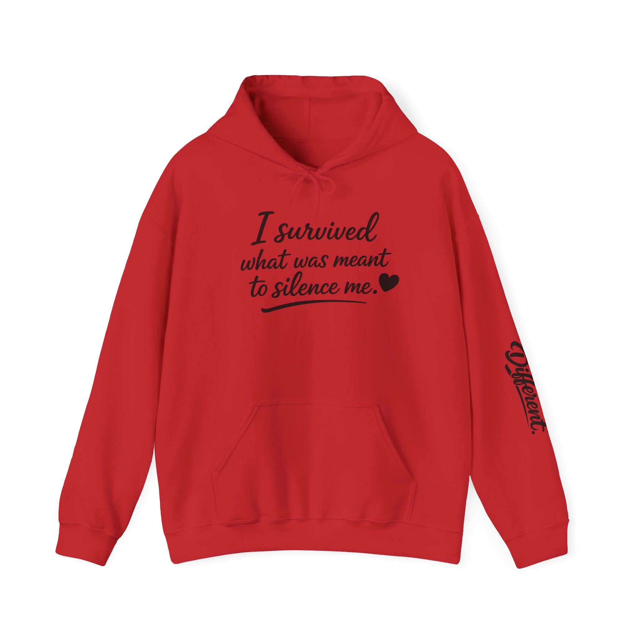 'I Survived' Heavy Blend Hooded Sweatshirt
