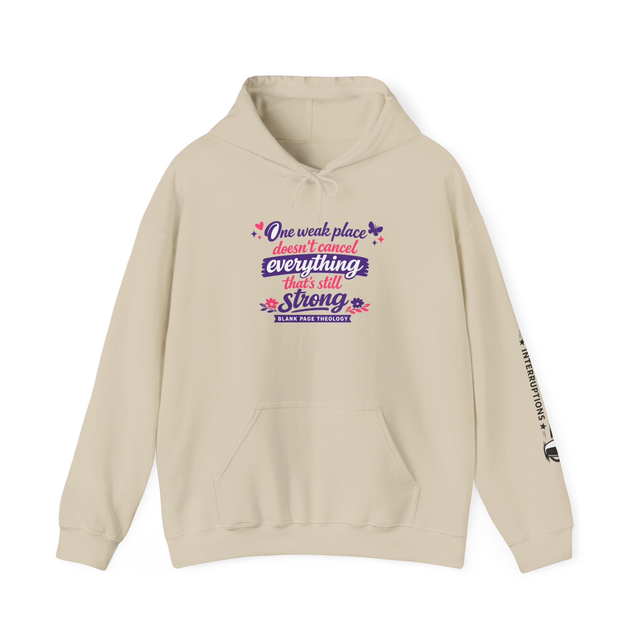 Signature 'One Weak Place' Heavy Blend Hooded Sweatshirt