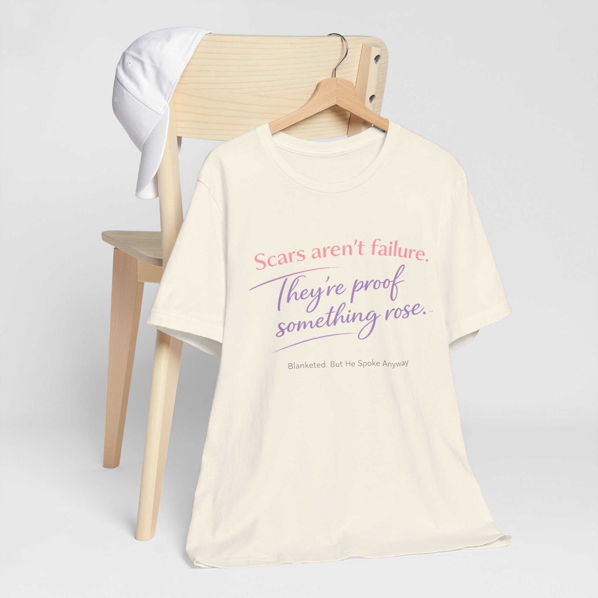 'Scars Aren't Failure' Jersey Short Sleeve Tee