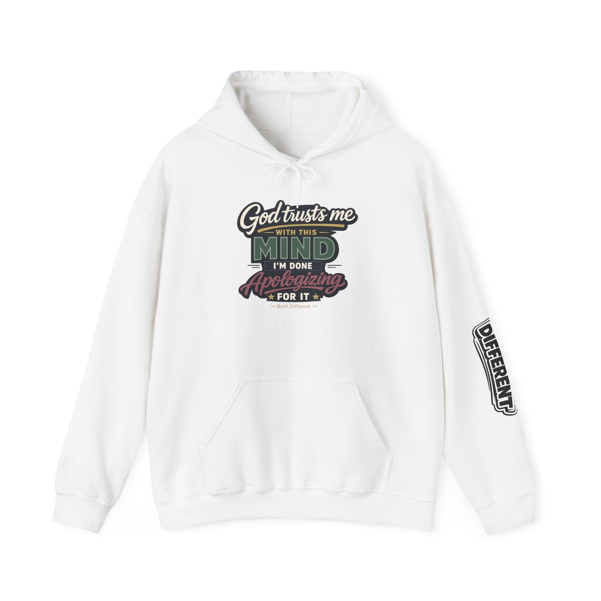 'God Trusts Me' Heavy Blend Hooded Sweatshirt