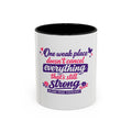 'One Weak Place' Accent Coffee Mug