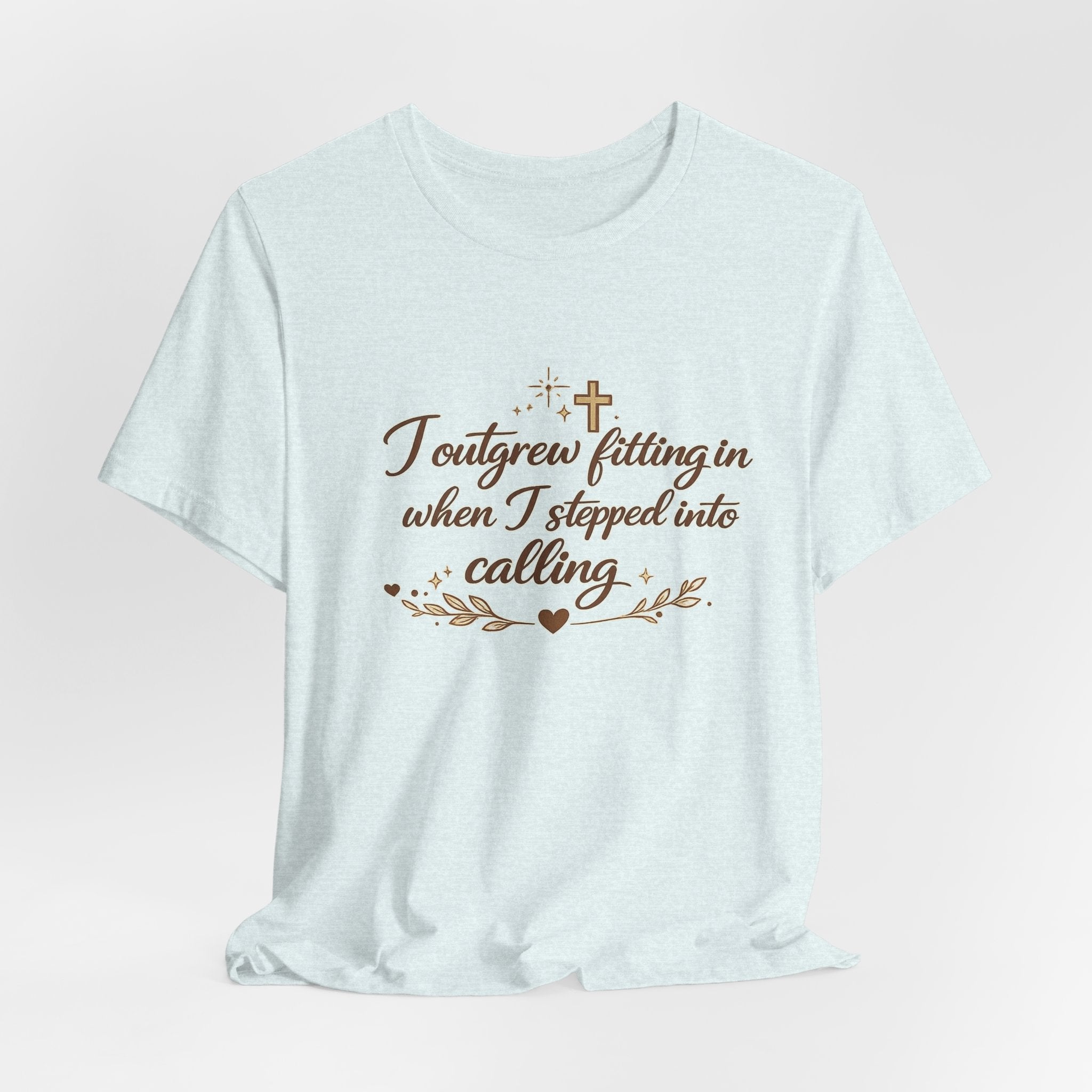 'I Outgrew Fitting In' Jersey Short Sleeve Tee