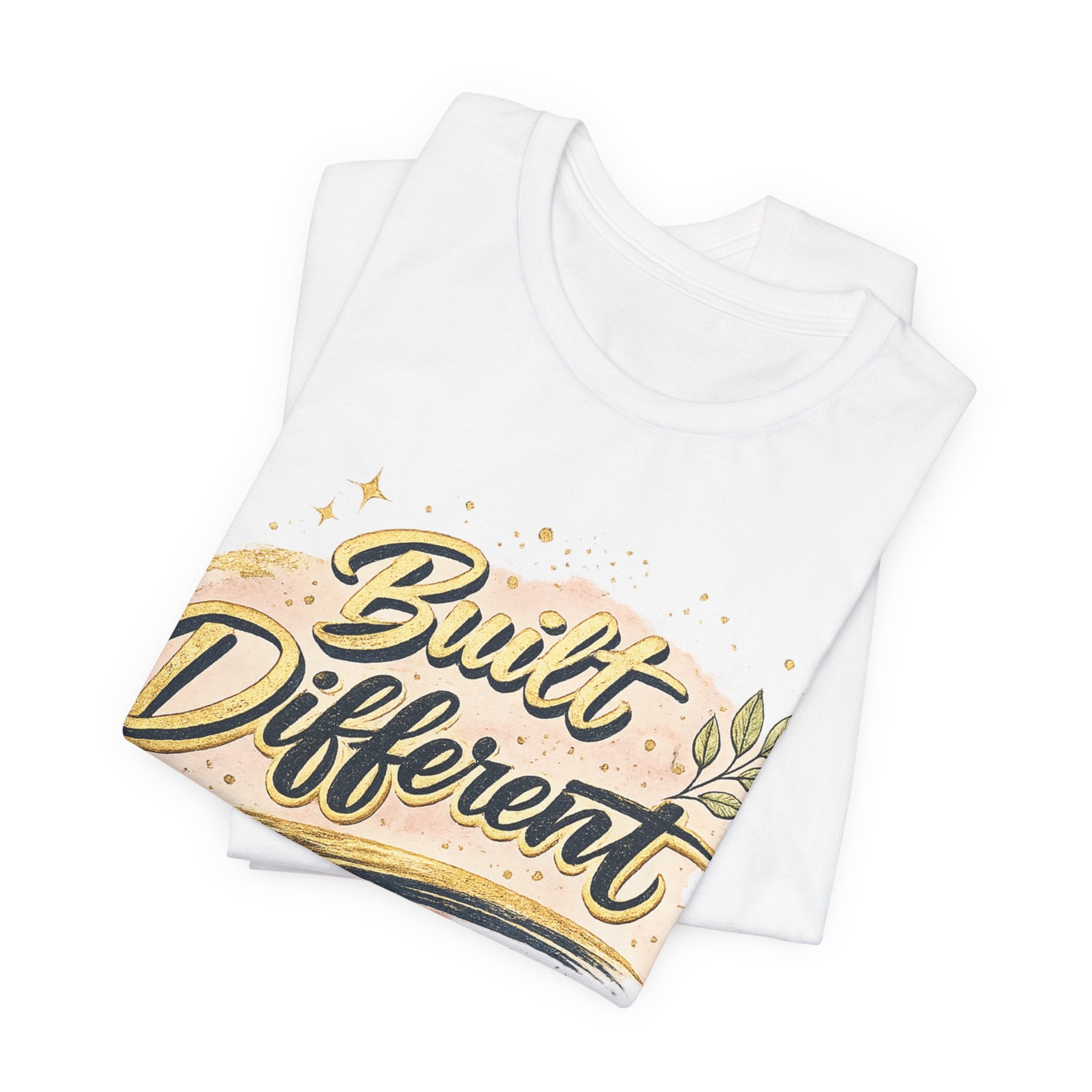 'Built Different' Jersey Short Sleeve Tee