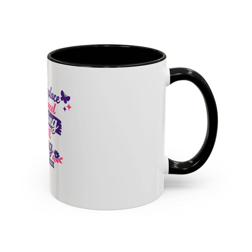 'One Weak Place' Accent Coffee Mug