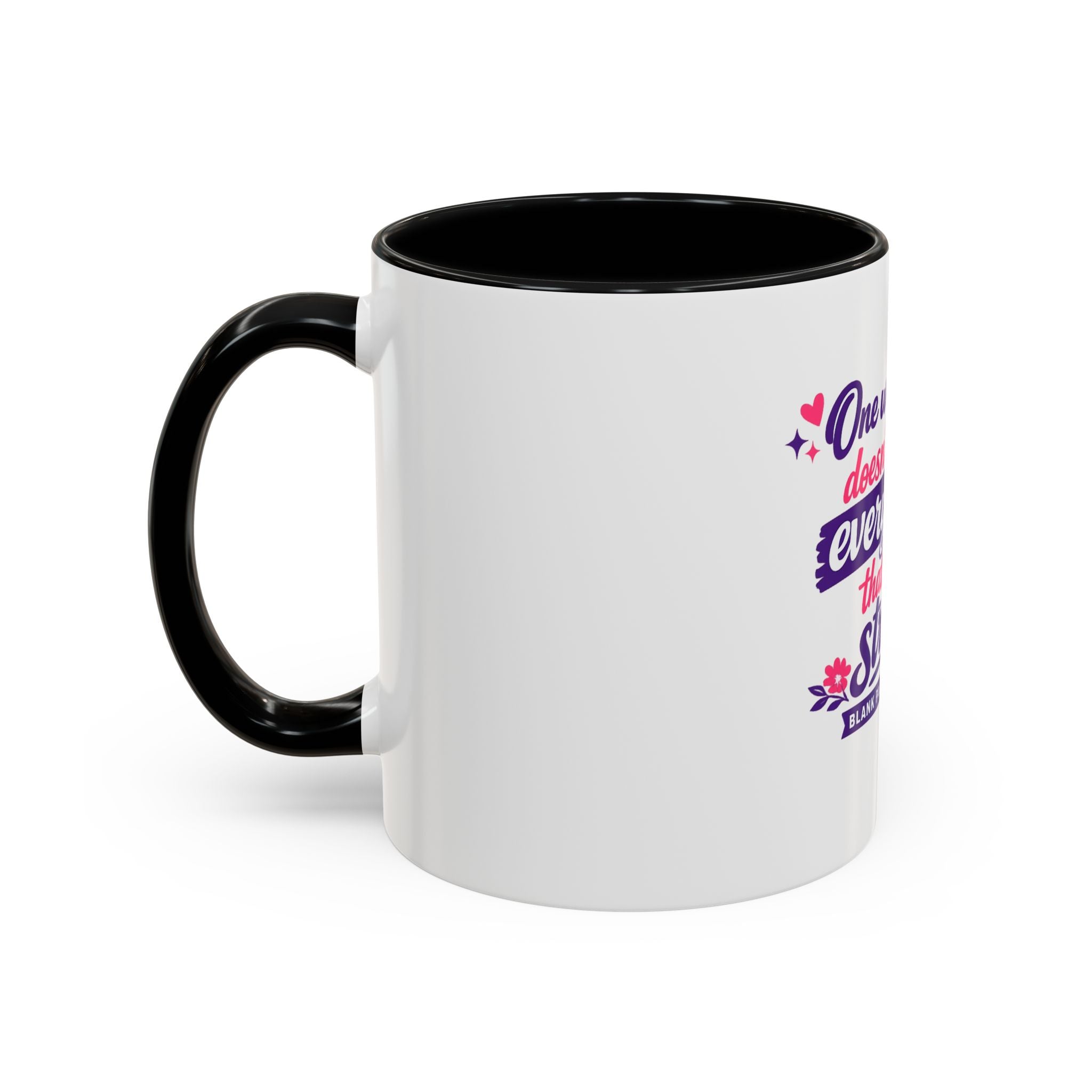 'One Weak Place' Accent Coffee Mug