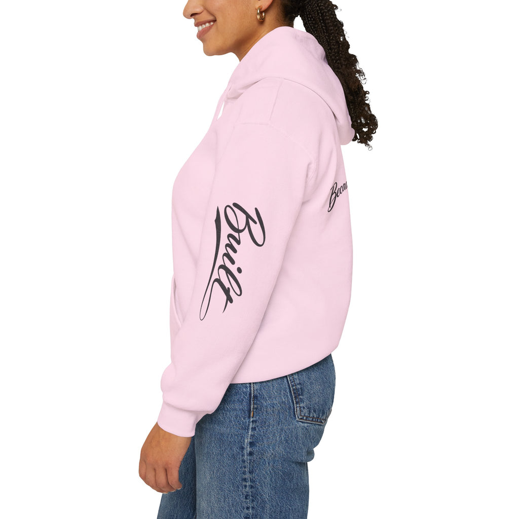 Signature 'Because God Set Me Apart' Blend Hooded Sweatshirt