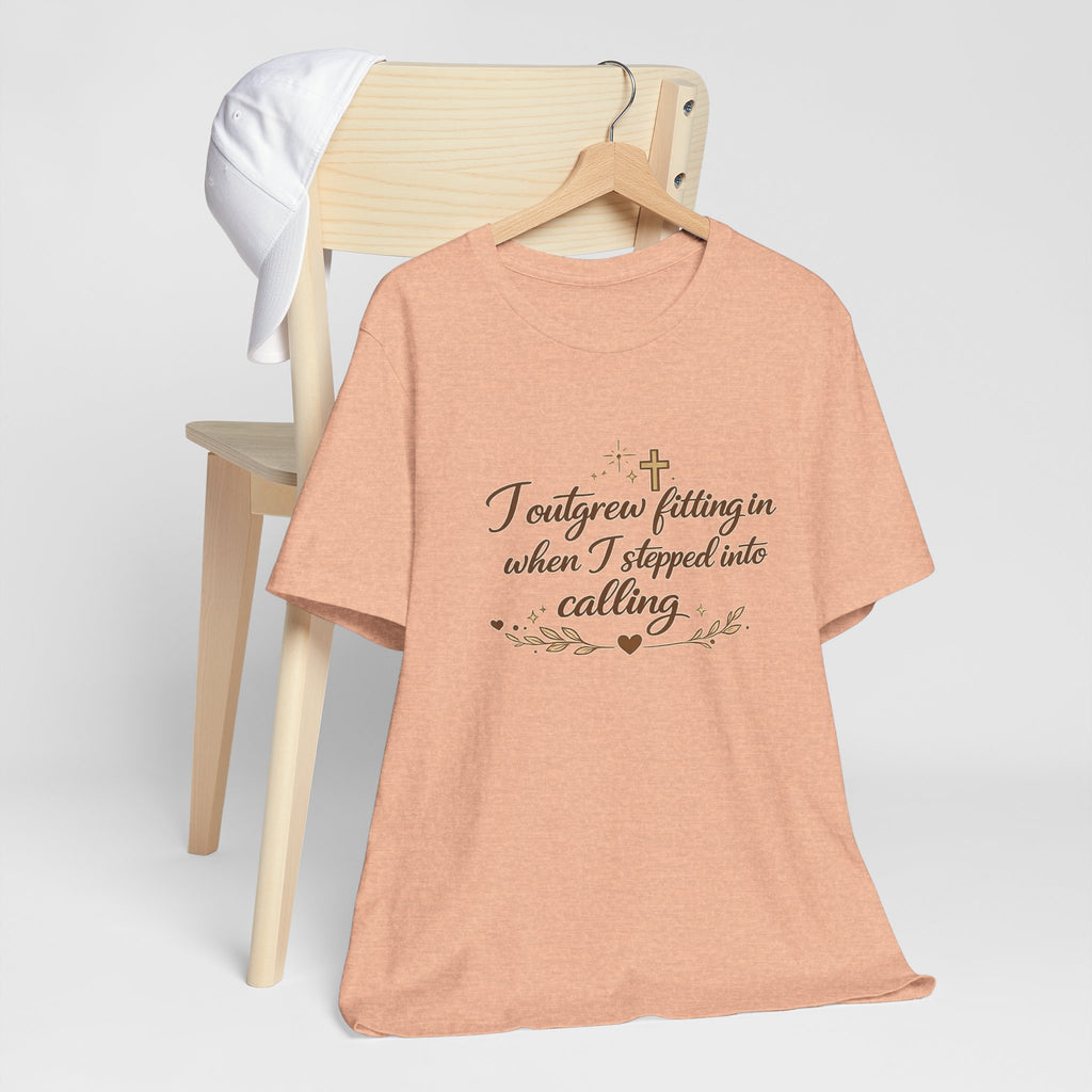 'I Outgrew Fitting In' Jersey Short Sleeve Tee