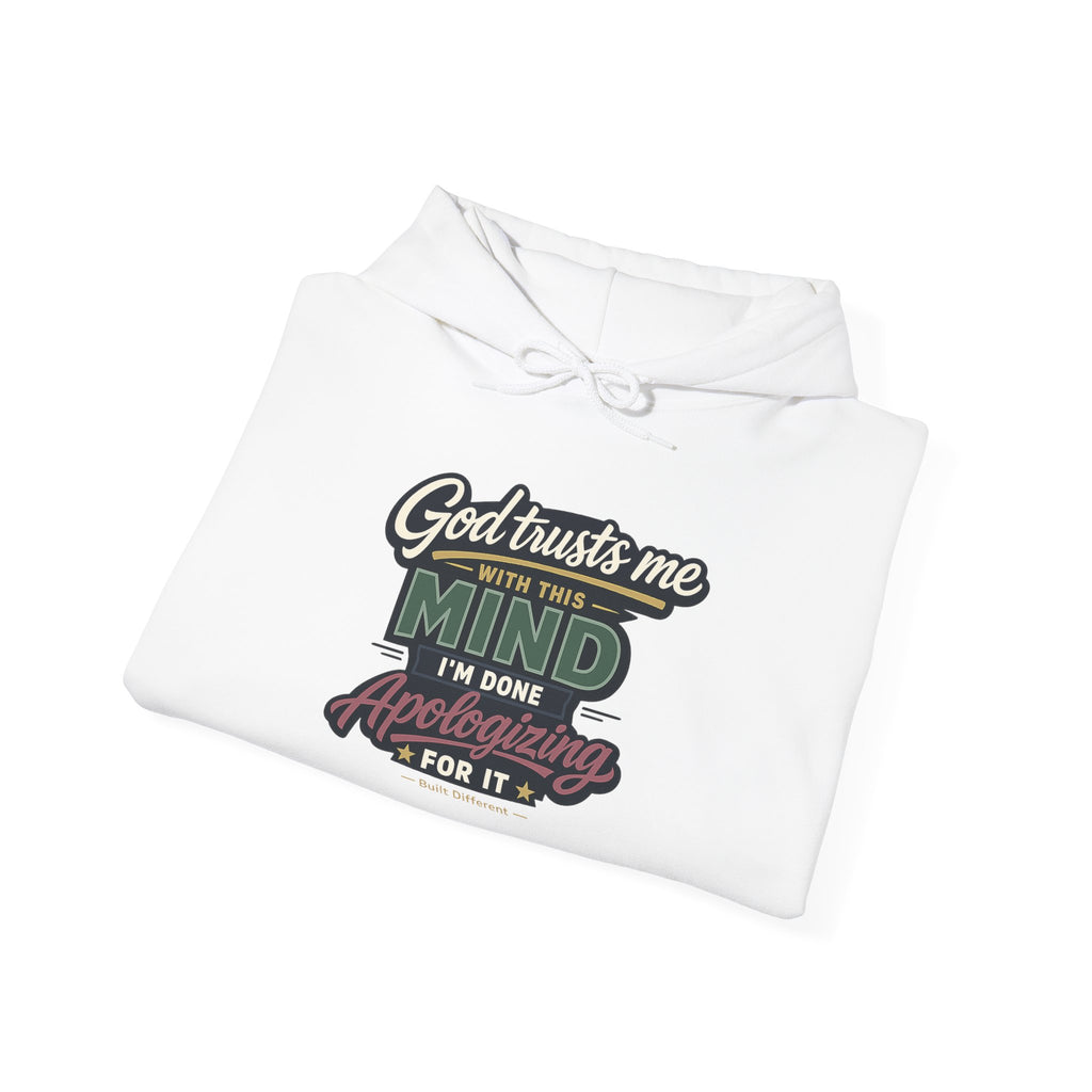 'God Trusts Me' Heavy Blend Hooded Sweatshirt