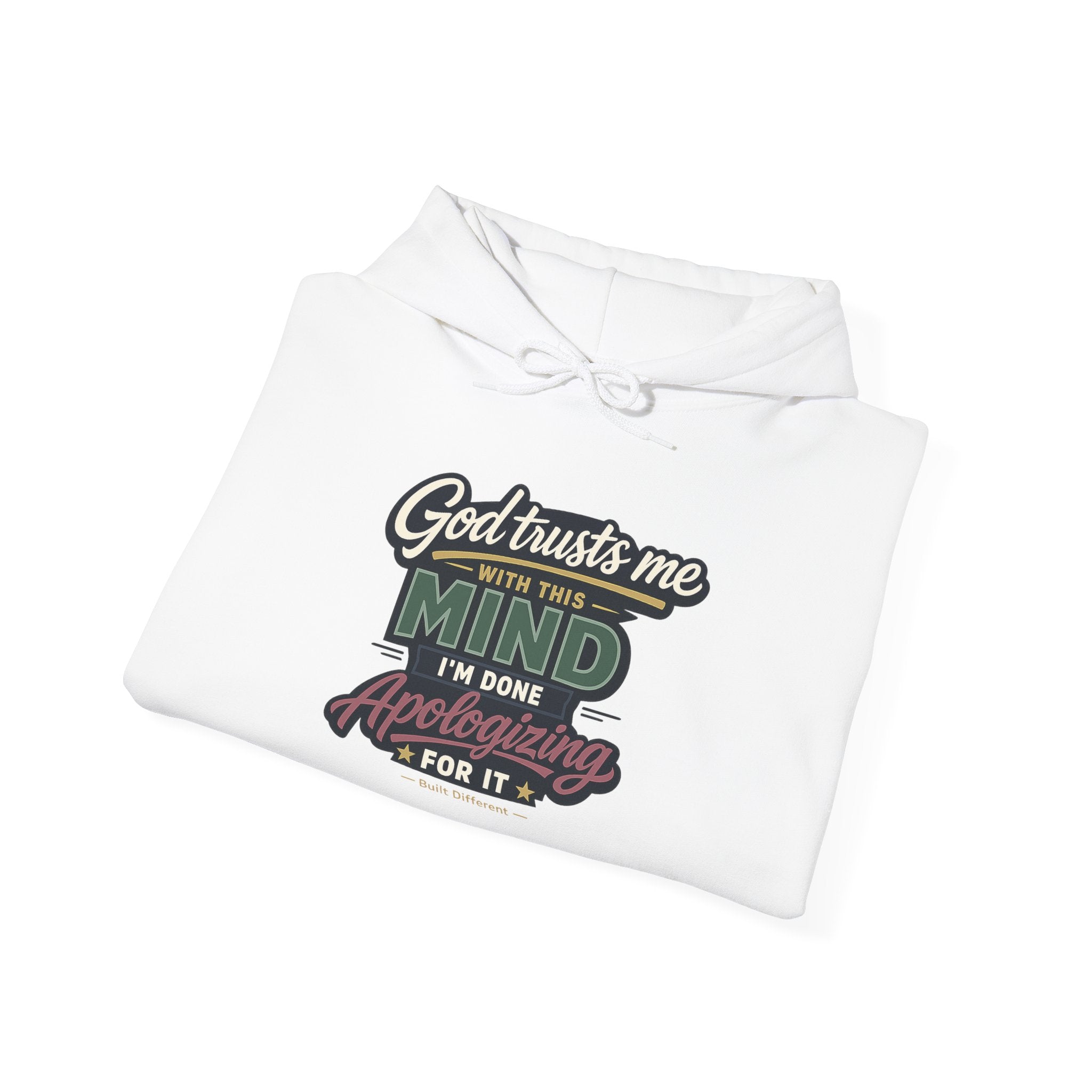'God Trusts Me' Heavy Blend Hooded Sweatshirt