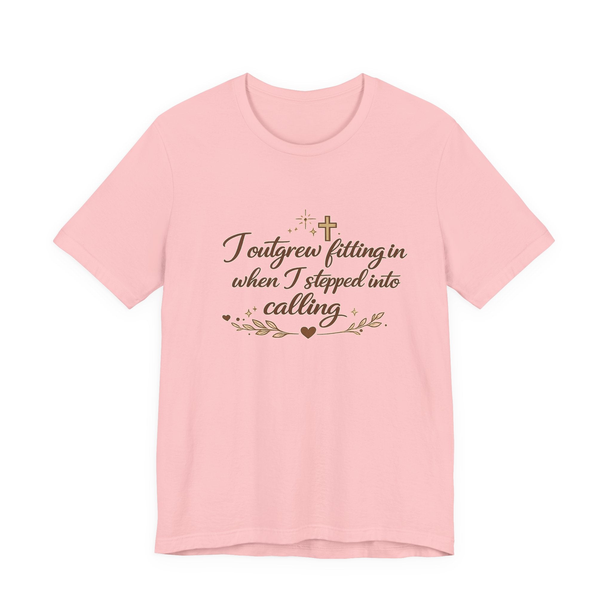 'I Outgrew Fitting In' Jersey Short Sleeve Tee