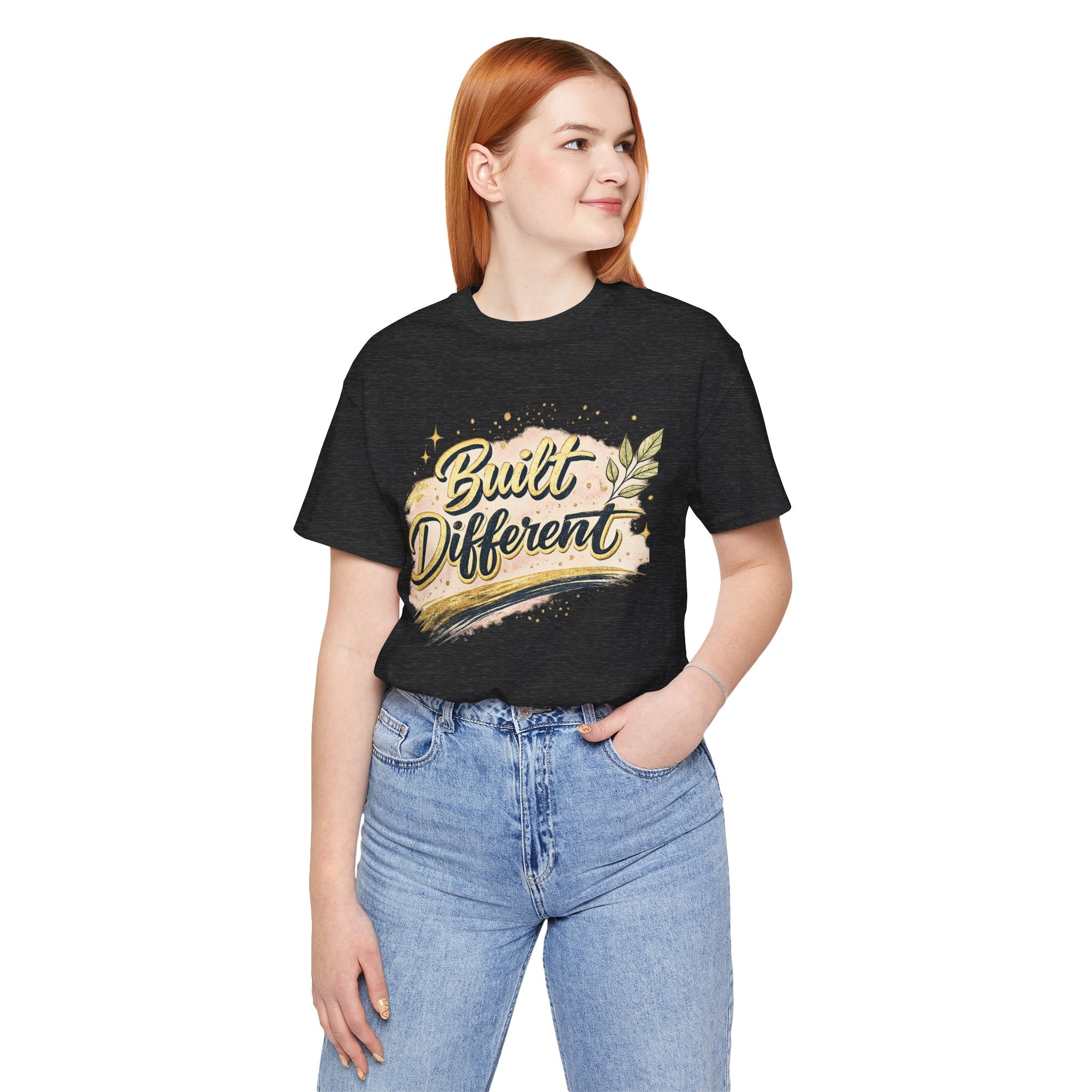 'Built Different' Jersey Short Sleeve Tee