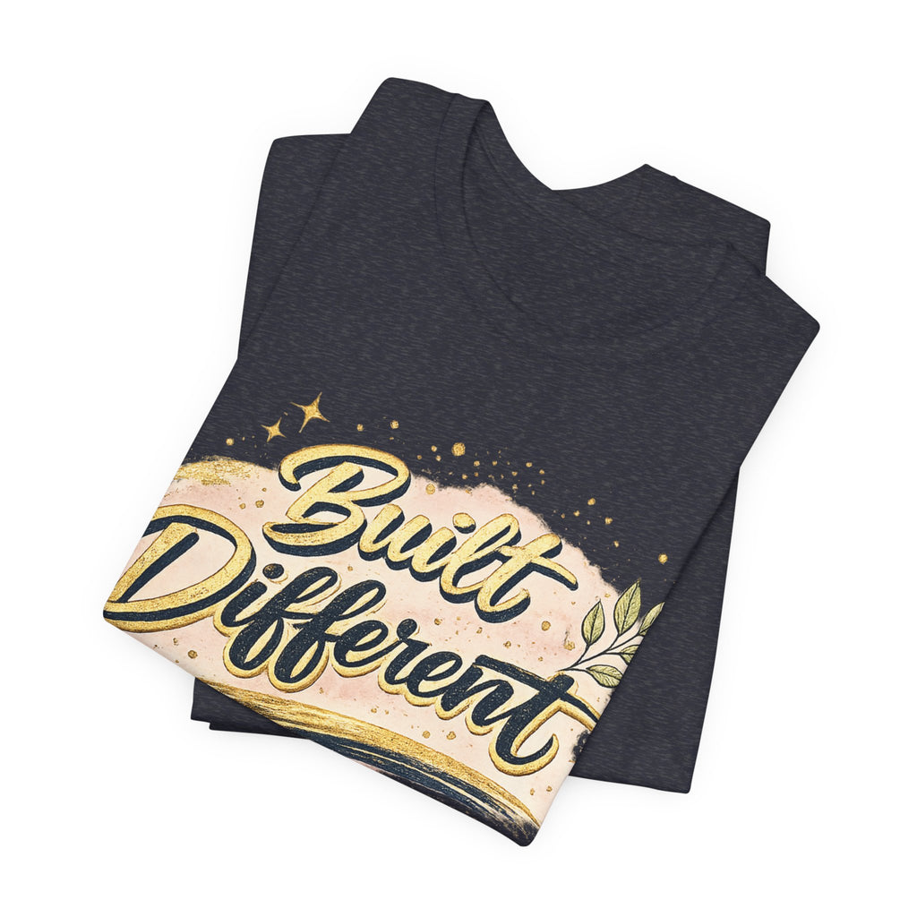 'Built Different' Jersey Short Sleeve Tee