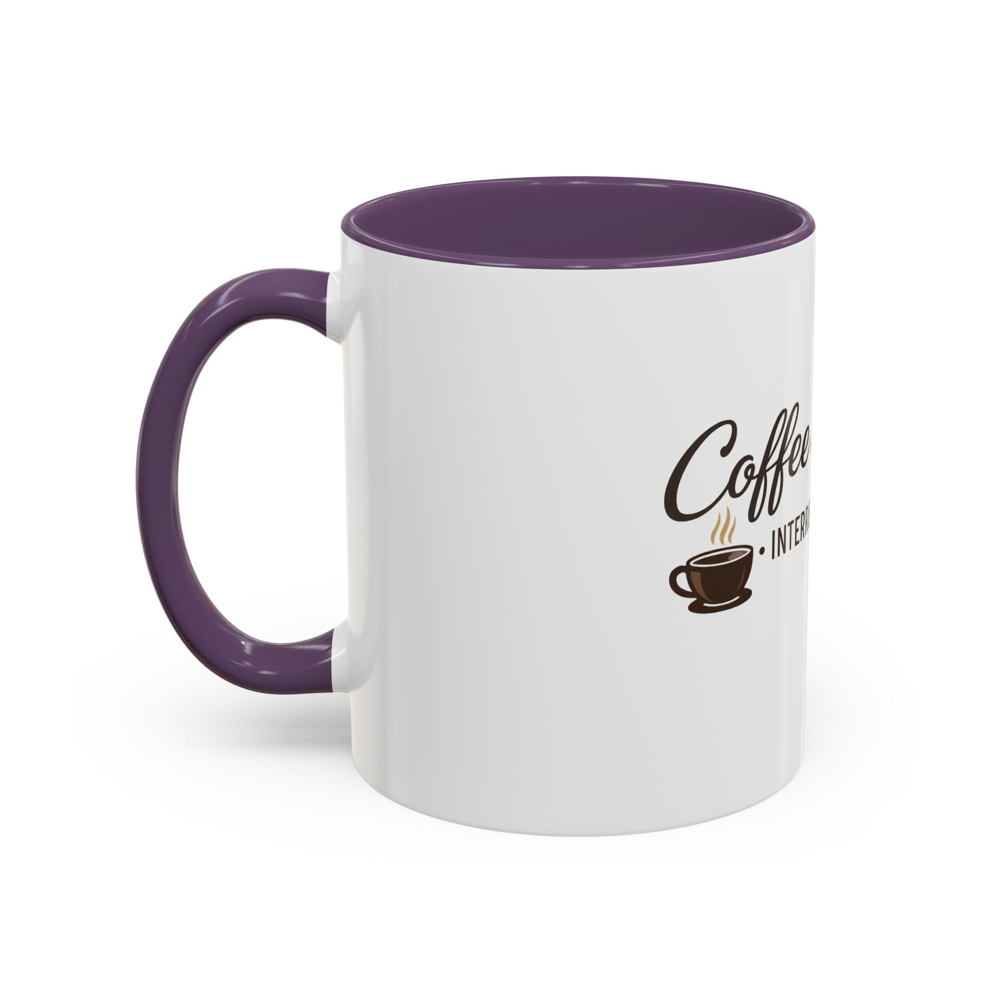 Signature 'Coffee & Jesus Interruptions' Accent Coffee Mug