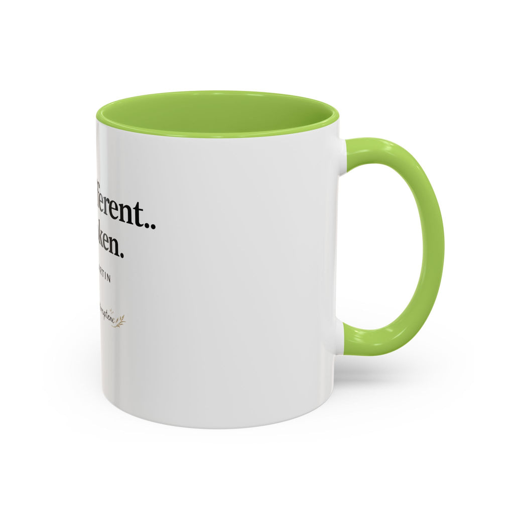 Signature 'Built Different, Not Broken' Accent Coffee Mug