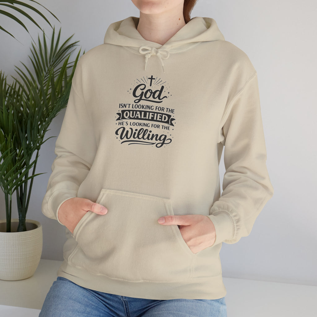 'God Isn't Looking For' Heavy Blend Hooded Sweatshirt