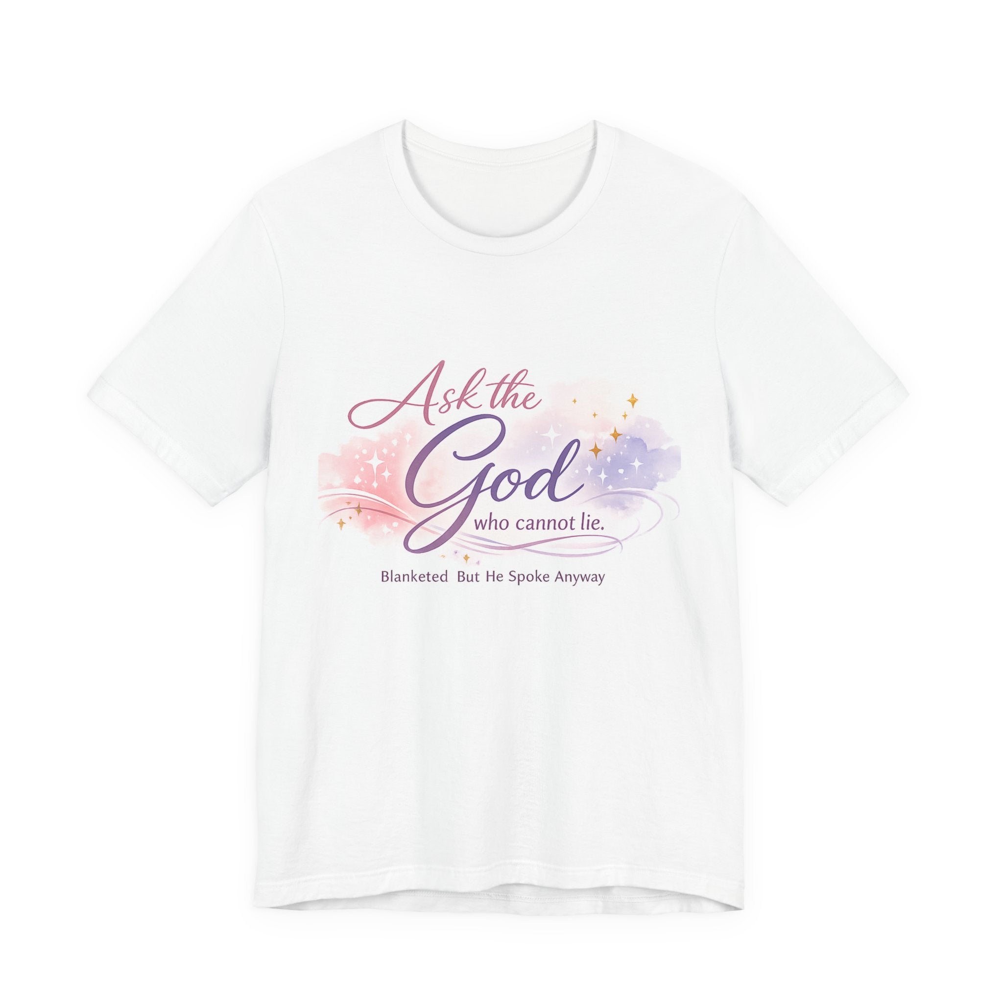 'Ask the God' Jersey Short Sleeve Tee