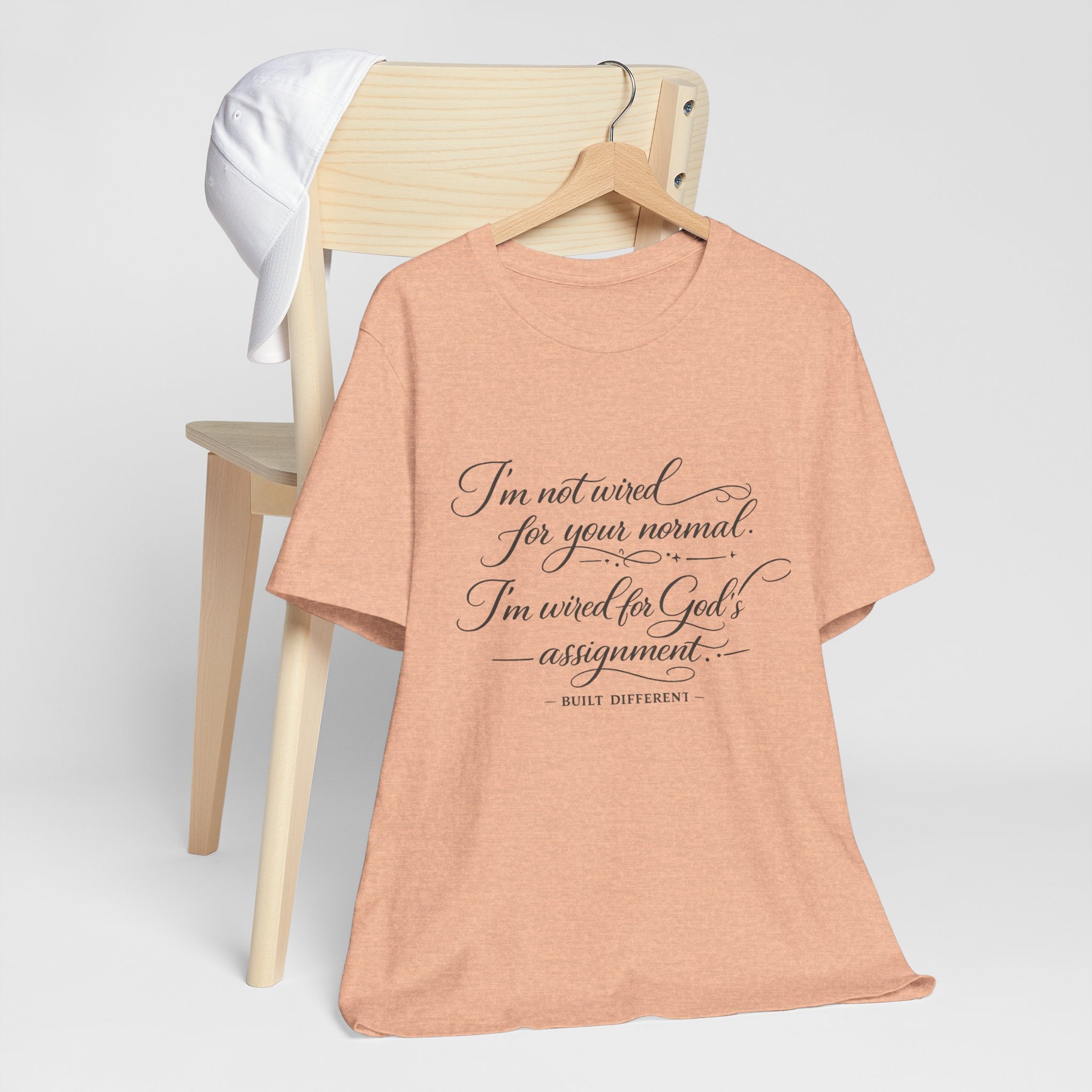 'I'm Not Wired For Your Normal' Jersey Short Sleeve Tee