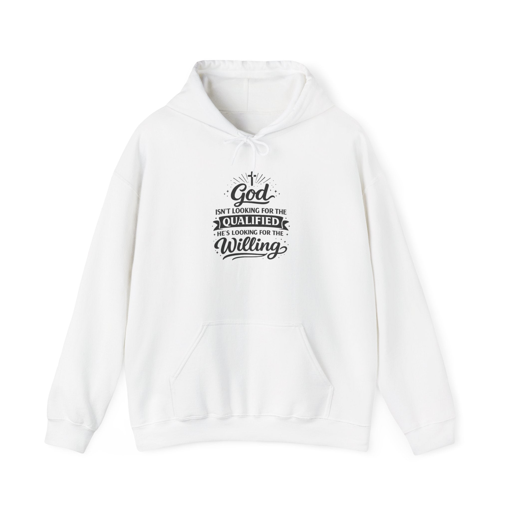 'God Isn't Looking For' Heavy Blend Hooded Sweatshirt